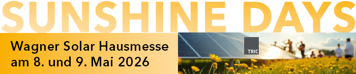 Sunshine Days am 8. und 9. Mai 2026
